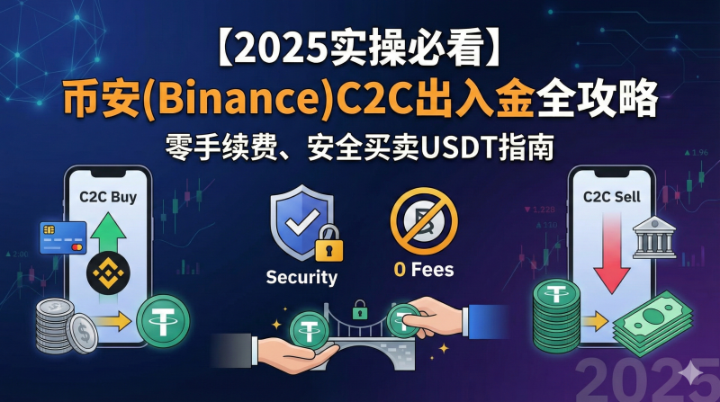 【2025实操必看】币安(Binance)C2C出入金全攻略：零手续费、安全买卖USDT指南-web3返佣网